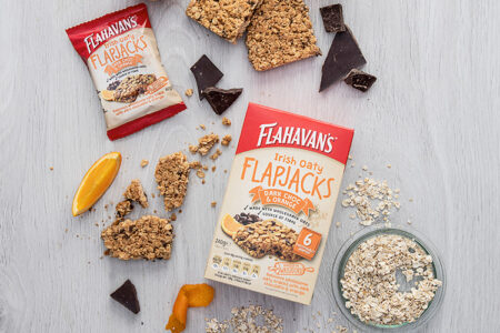 Flahavan's Flapjacks, Dark Chocolate & Orange