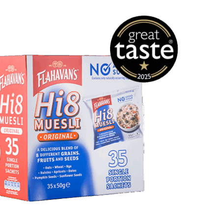 Flahavan’s Hi8 Muesli Tub Great Taste Award