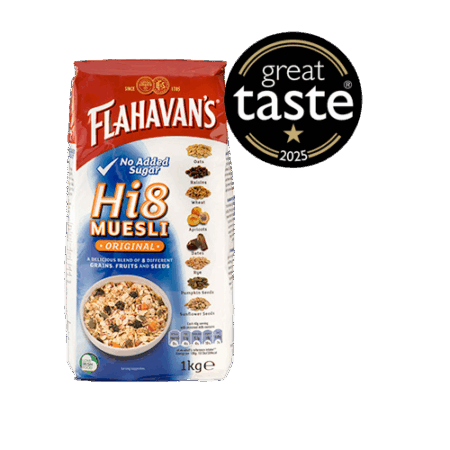 Flahavan’s Hi8 Muesli Tub Great Taste Award