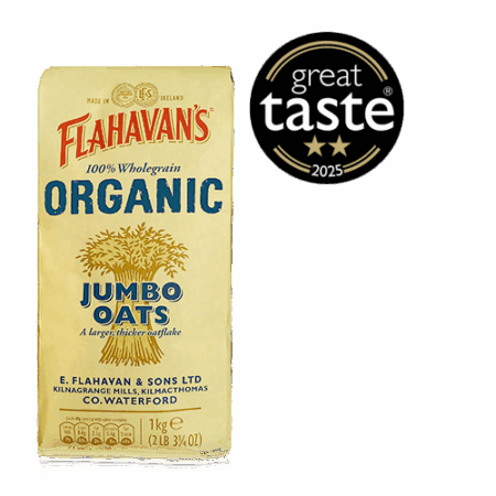 Flahavan’s Organic Jumbo Oats Great Taste