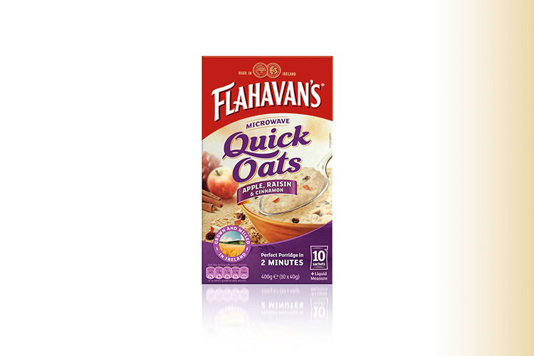 Flahavan's Quick Oats Sachets - Apple, Raisin & Cinnamon