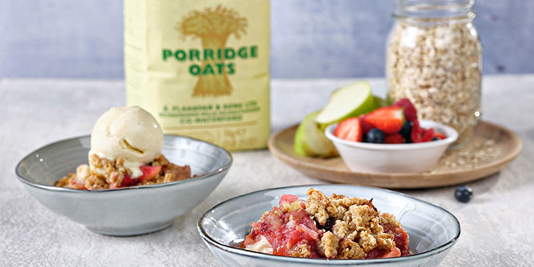 Flahavan's Recipes, Fruit Oat Crumble