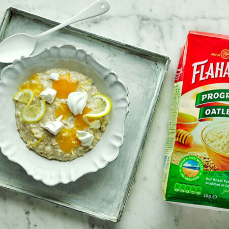 Flahavan's Recipes, Lemon Meringue Porridge