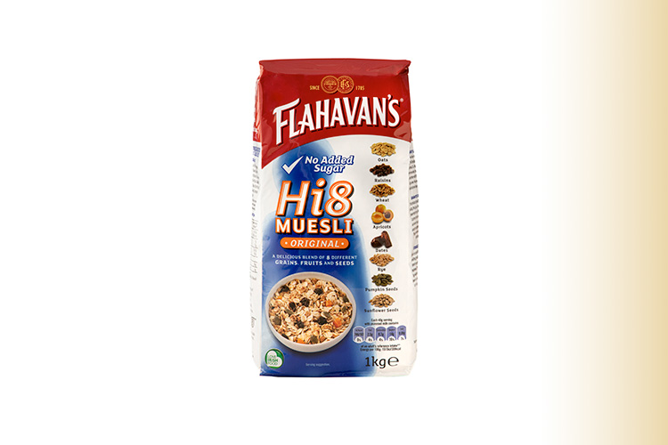 Flahavan's Hi8 Muesli Original