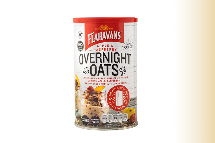 Flahavan's Apple & Raspberry Overnight Oats - Flahavan's