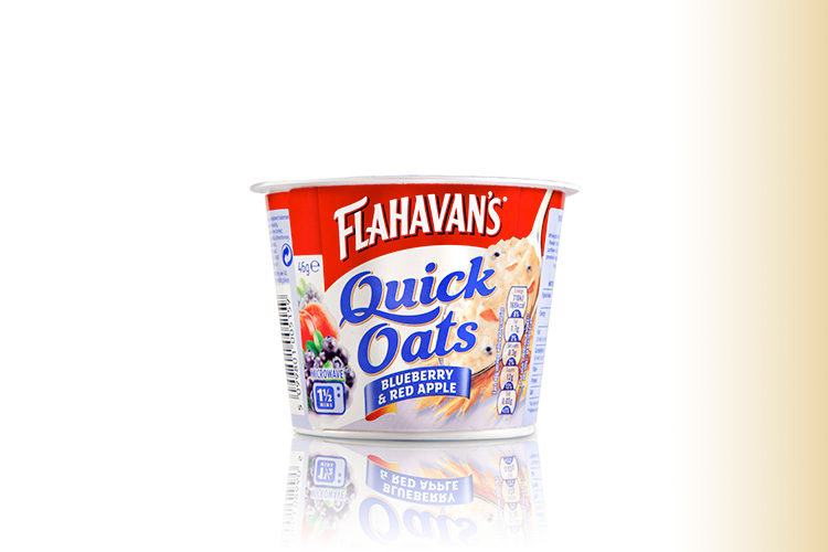 Flahavan's Quick Oats Pot - Blueberry & Red Apple