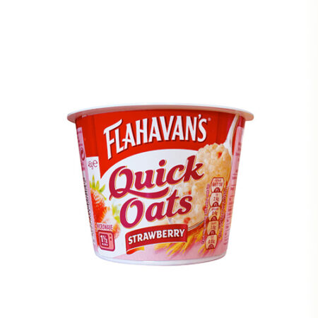 Flahavan's Quick Oats Pot - Strawberry