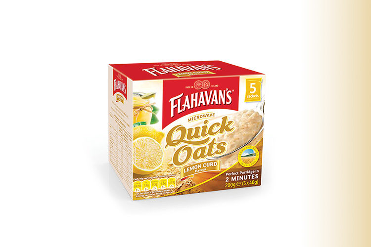 Flahavan's Quick Oats, Lemoncurd Flavour