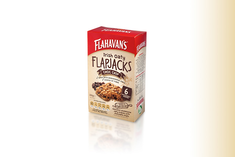 Flahavan's Irish Oaty Flapjacks Choc Chip