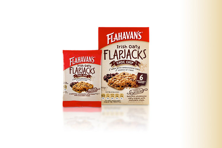 Flahavan's Irish Oaty Flapjacks Choc Chip