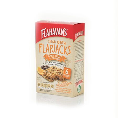 Flahavan's Flapjacks, Dark Chocolate & Orange