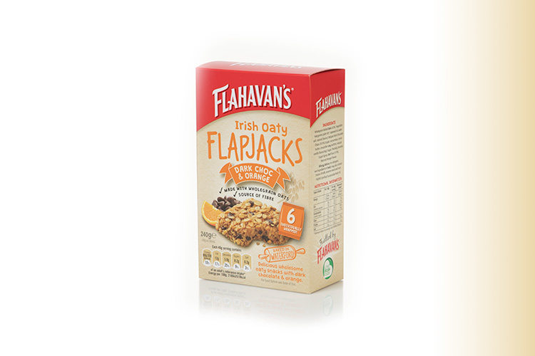 Flahavan's Flapjacks, Dark Chocolate & Orange