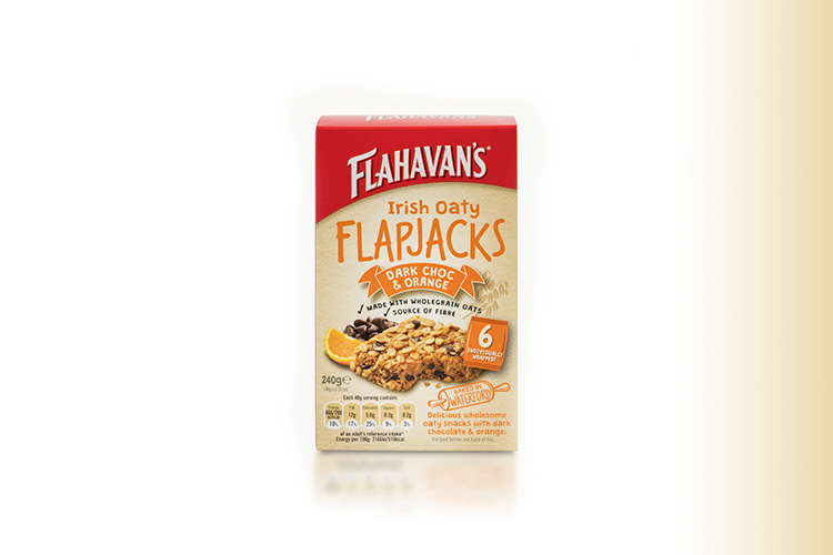 Flahavan's Flapjacks, Dark Chocolate & Orange