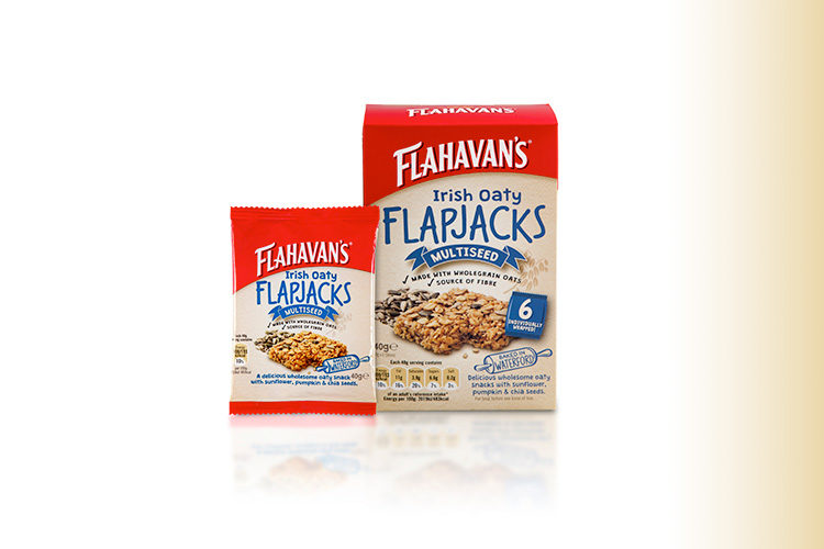 Flahavan's Irish Oaty Flapjacks Multiseed