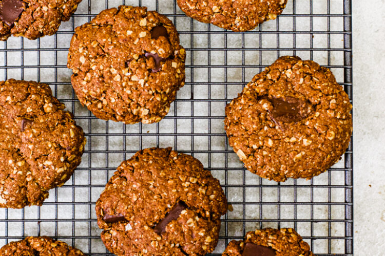 sea salt oatmeal cookies