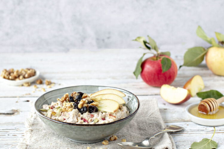 apple pie overnight oats