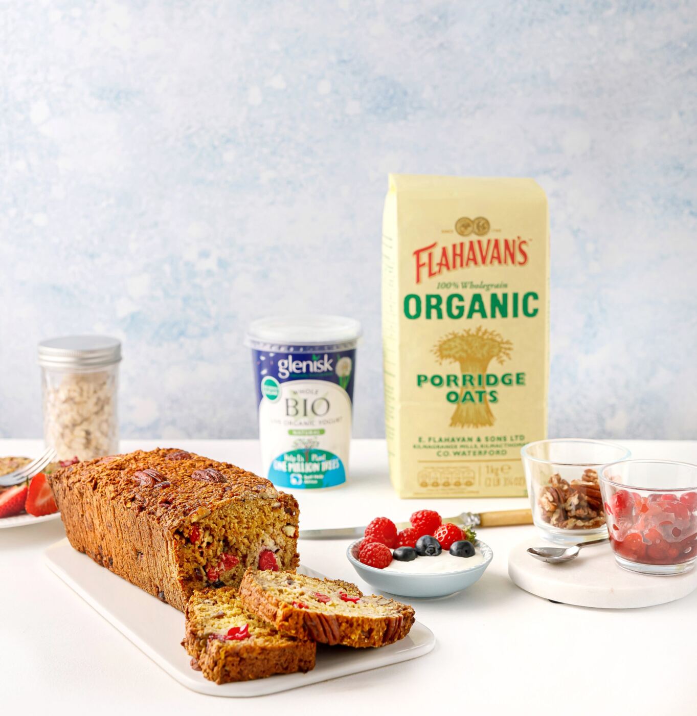 Cranberry & Pecan Porridge Bread