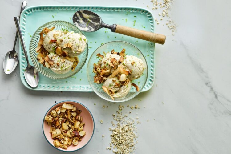 banana oat ice cream