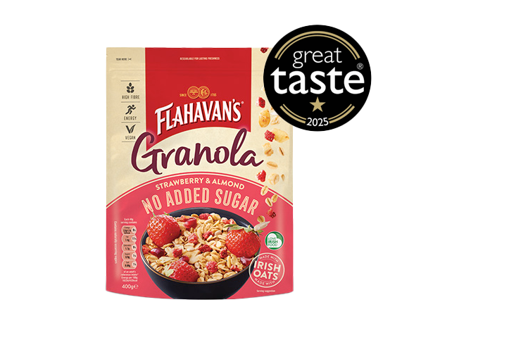 Flahavans Granola No added sugar Great Taste
