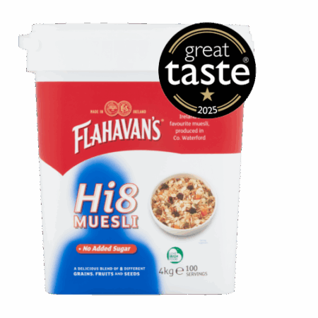 Flahavan’s Hi8 Muesli Tub Great Taste Award