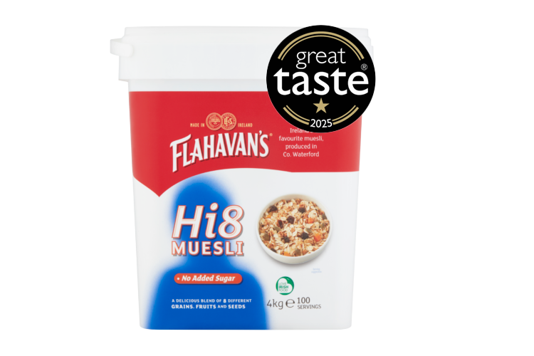 Flahavan’s Hi8 Muesli Tub Great Taste Award