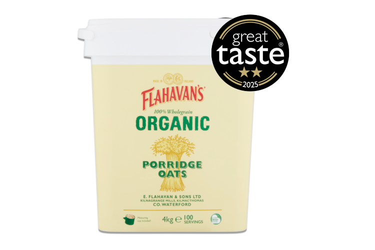 Flahavans Organic Oats Tub