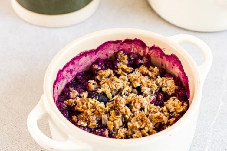 Flahavans Blueberry Crumble