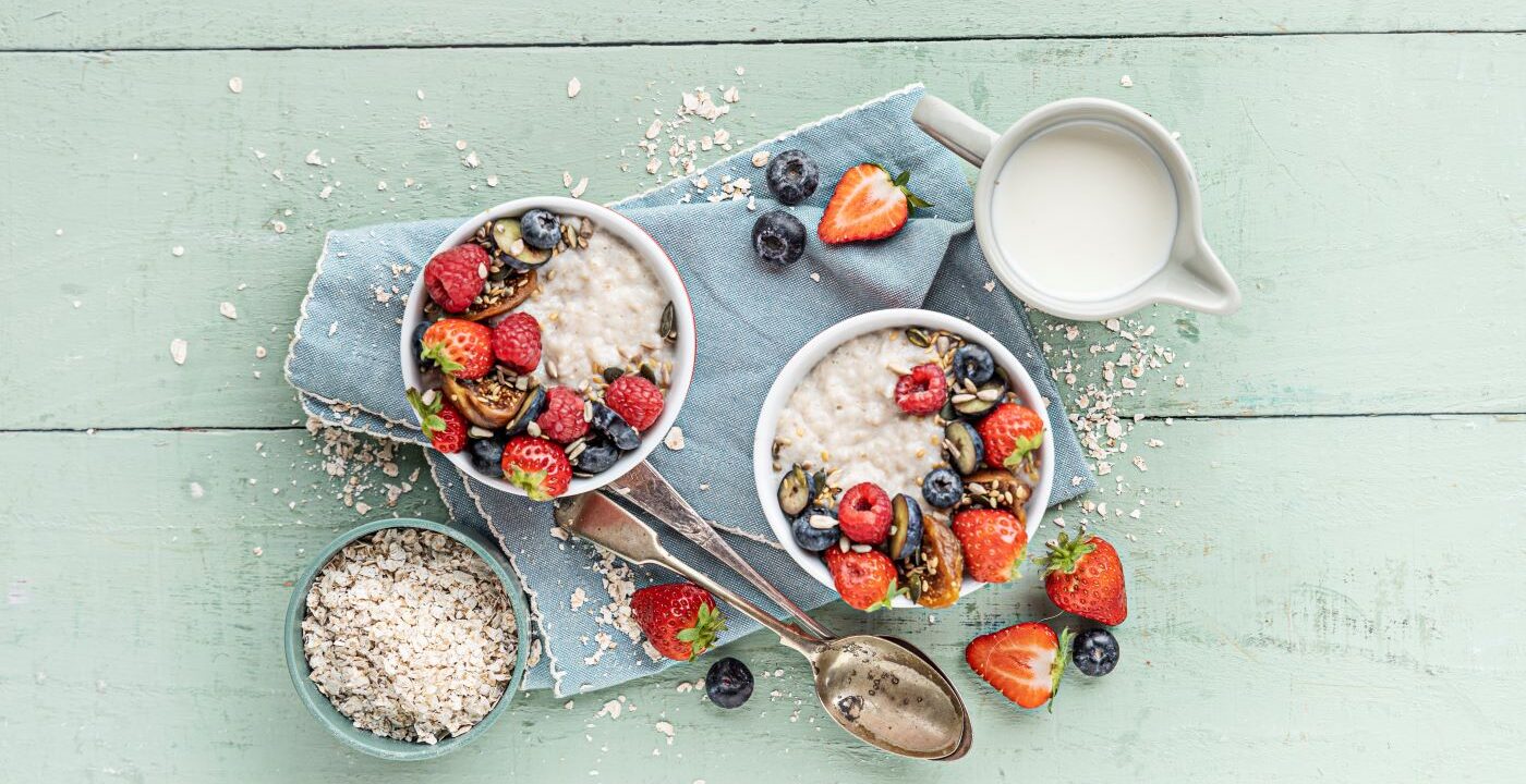 Berry & Seeds Porridge Banner