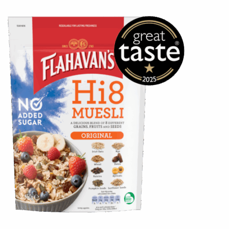 Flahavan’s Hi8 Muesli Great Taste Award