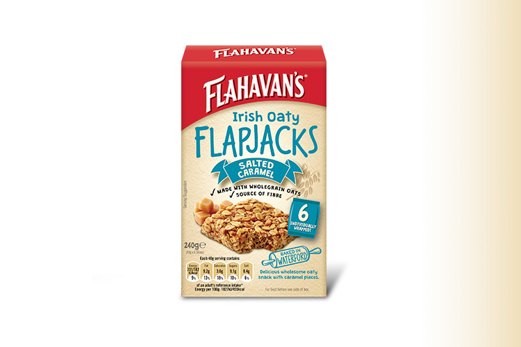 Flahavans Salted Caramel Flapjacks
