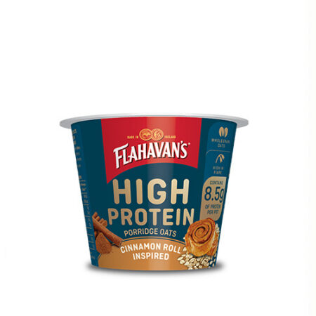 Flahavan’s High Protein Porridge Oat Pots - Cinnamon Roll Inspired