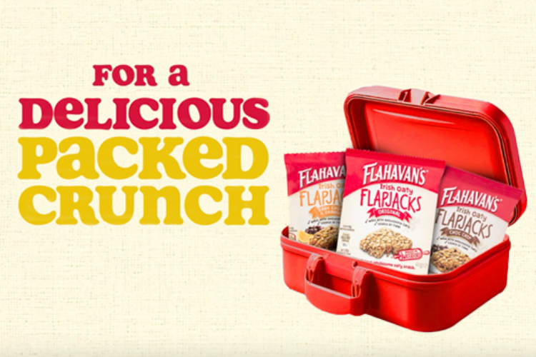For a delicious packed lunch - flahavans flapjacks