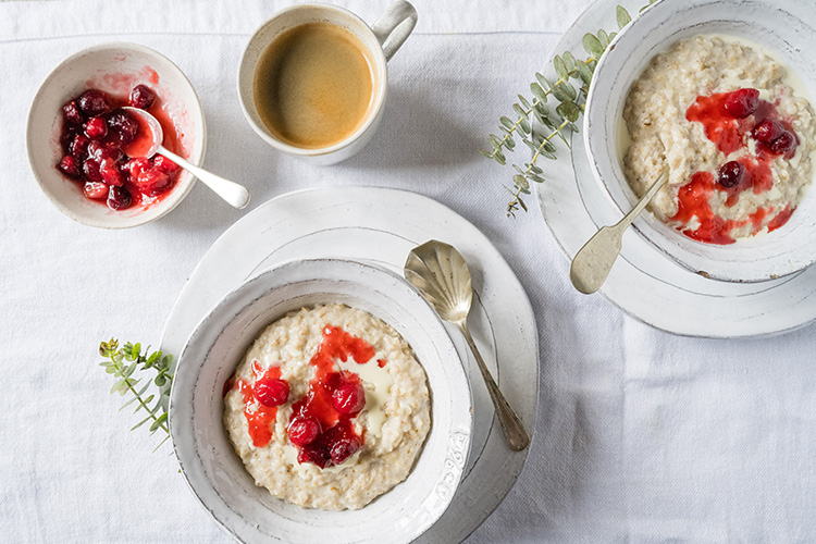 Flahavan’s - Eunice Power - Cranberry Apple Porridge Recipe